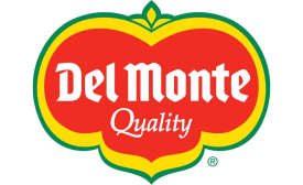 Fruits Vegetables Fresh Del Monte Logo